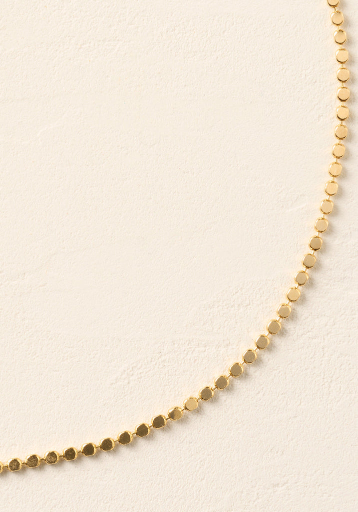 Agapée Anatole Choker gold chain detail
