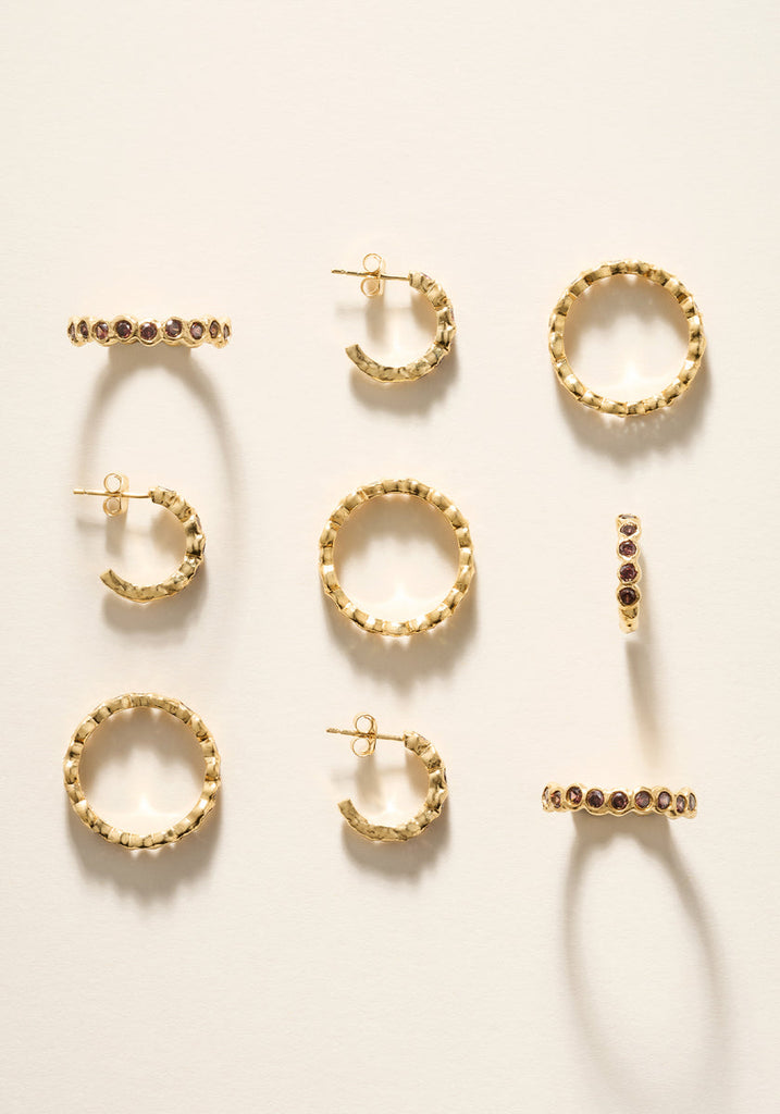 Agapée Frutina Brown Earrings still life